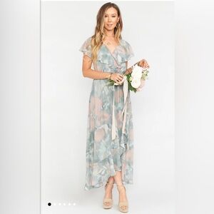 Show Me Your MuMu Jess Ruffle Dress Size: Small